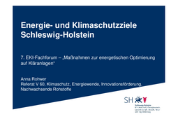 Energie-und Klimaschutzziele Schleswig-Holstein herunterladen