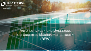 Anforderungen und Umsetzung geförderter Machbarkeitsstudien (BEW) herunterladen