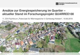 Ansätze zur Energiespeicherung im Quartier. Aktueller Stand im Forschungsprojekt QUARREE100  herunterladen