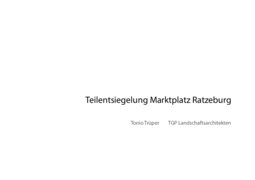 Teilentsiegelung Marktplatz Ratzeburg herunterladen