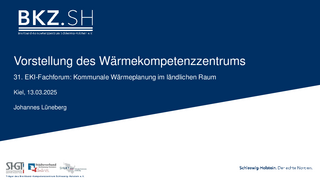 Vorstellung des Wärmekompetenzzentrums Schleswig-Holstein herunterladen