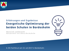 Energetische Optimierung der beiden Schulen in Bordesholm  herunterladen