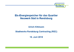Eis-Energiespeicher für das Quartier Neuwerk Süd in Rendsburg  herunterladen