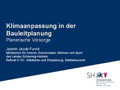 Klimaanpassung in der Bauleitplanung – Planerische Vorsorge herunterladen