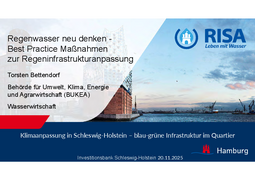 Warum müssen wir Regenwasser neu denken? Best Practice Beispiele aus Hamburger Quartieren herunterladen