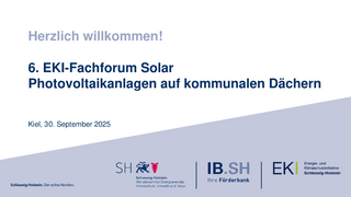 Begrüßung und Programm herunterladen