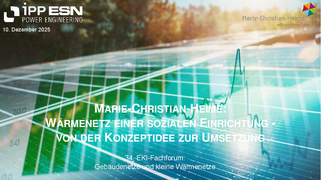  Wärmenetz  einer sozialen Einrichtung - von der  Konzeptidee zur Umsetzung herunterladen